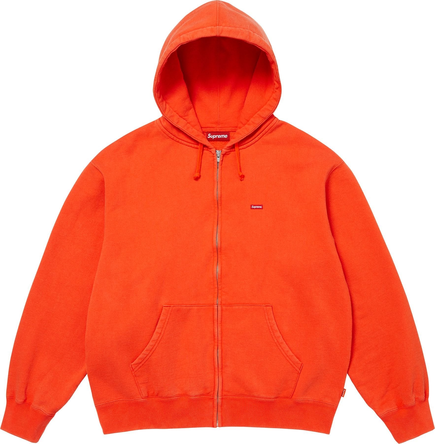 Small Box Zip Up Hooded Sweatshirt view 2